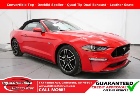 Red 2019 Ford Mustang GT Premium for sale in Chillicothe, OH