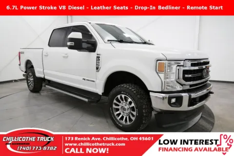White 2021 Ford F-250SD Lariat for sale in Chillicothe, OH