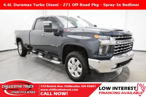 Gray 2020 Chevrolet Silverado 3500HD LTZ for sale in Chillicothe, OH