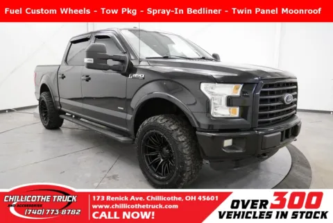 Black 2015 Ford F-150 Lariat for sale in Chillicothe, OH