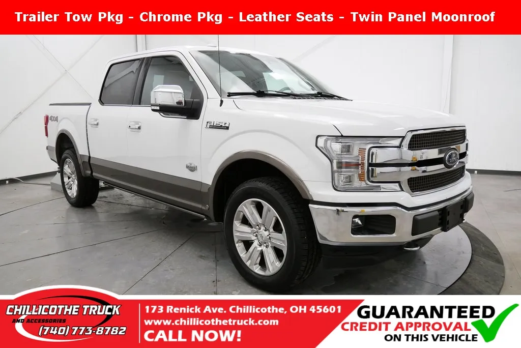 White 2019 Ford F-150 King Ranch for sale in Chillicothe, OH
