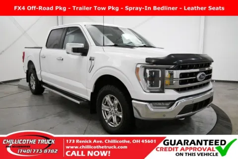 White 2022 Ford F-150 Lariat for sale in Chillicothe, OH