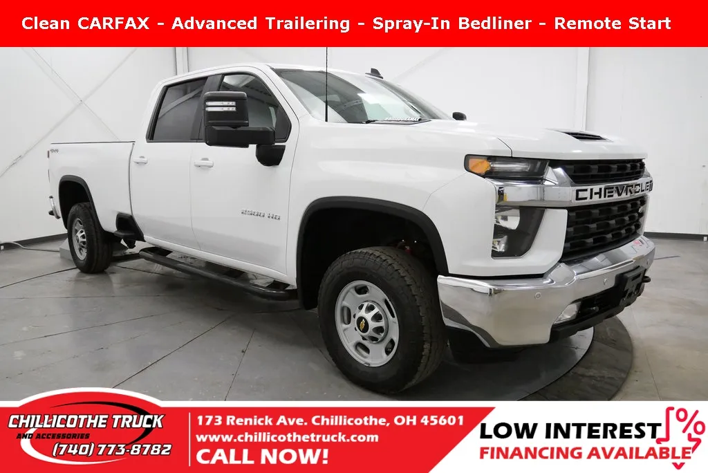 White 2021 Chevrolet Silverado 2500HD LT for sale in Chillicothe, OH