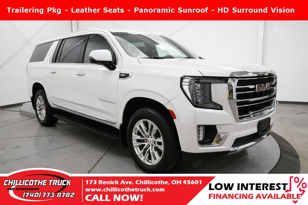 White 2021 GMC Yukon XL SLT for sale in Chillicothe, OH