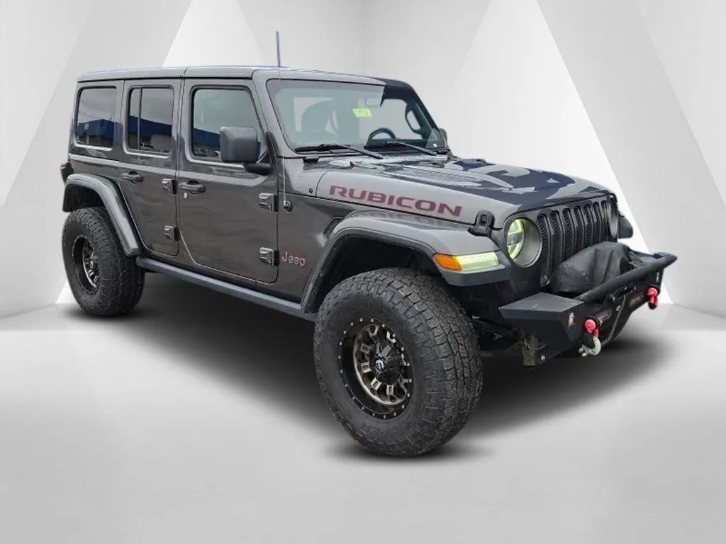 Gray 2018 Jeep Wrangler Unlimited Rubicon for sale in Chillicothe, OH