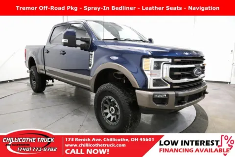 Blue 2020 Ford F-250SD King Ranch for sale in Chillicothe, OH