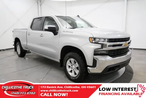 Silver 2021 Chevrolet Silverado 1500 LT for sale in Chillicothe, OH