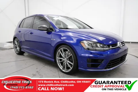 Blue 2017 Volkswagen Golf R DCC & Navigation 4Motion for sale in Chillicothe, OH