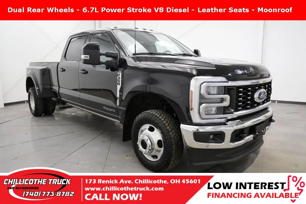 Black 2024 Ford F-350SD Lariat for sale in Chillicothe, OH