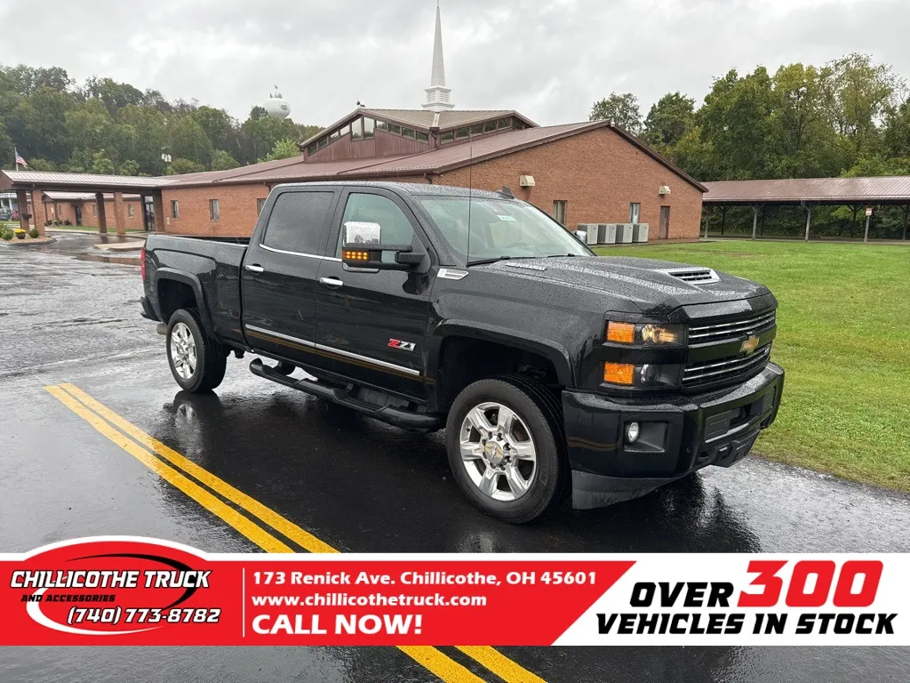 Black 2017 Chevrolet Silverado 2500HD LTZ for sale in Chillicothe, OH