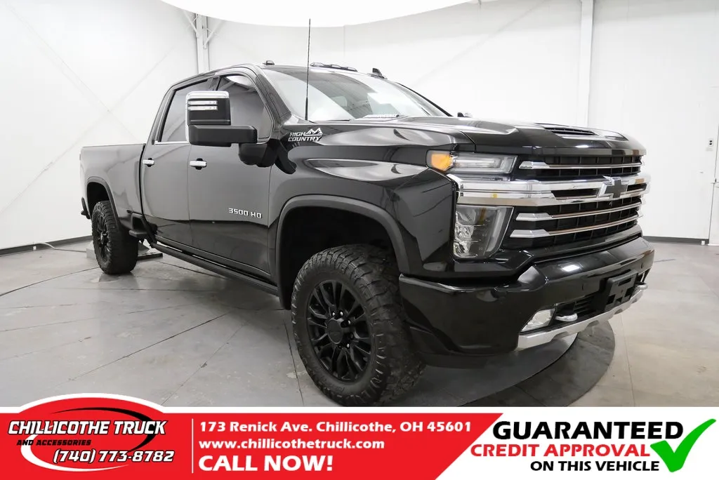 Black 2021 Chevrolet Silverado 3500HD High Country for sale in Chillicothe, OH