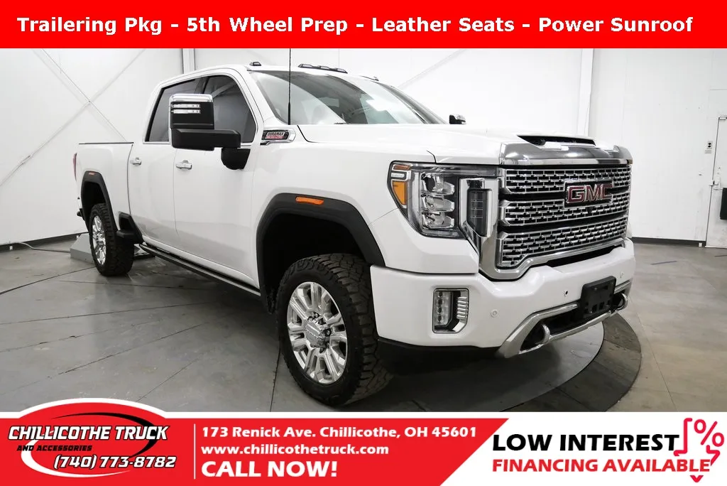 White 2022 GMC Sierra 2500HD Denali for sale in Chillicothe, OH
