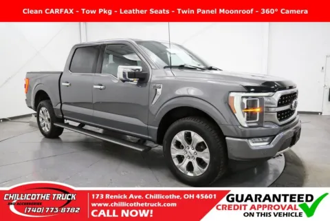 Blue 2021 Ford F-150 Platinum for sale in Chillicothe, OH