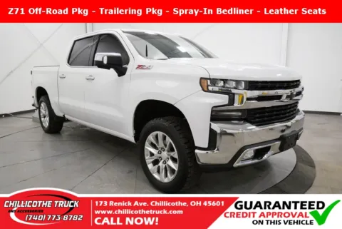 White 2019 Chevrolet Silverado 1500 LTZ for sale in Chillicothe, OH