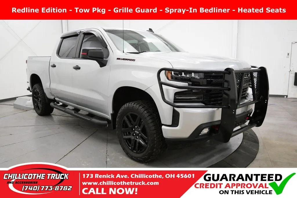 Silver 2021 Chevrolet Silverado 1500 RST for sale in Chillicothe, OH