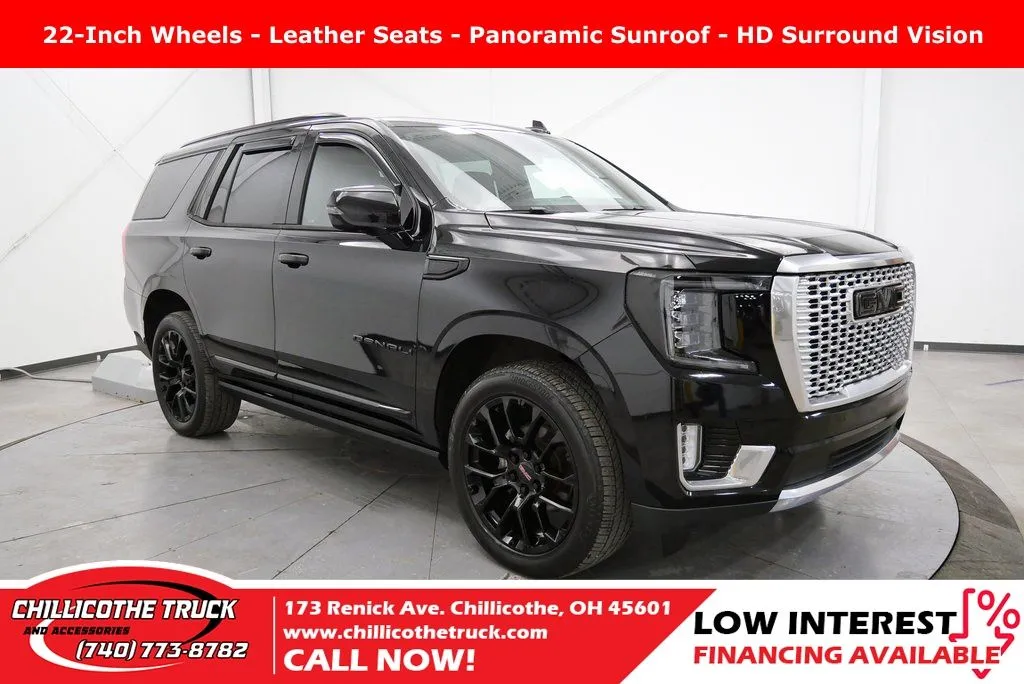 Black 2022 GMC Yukon Denali for sale in Chillicothe, OH