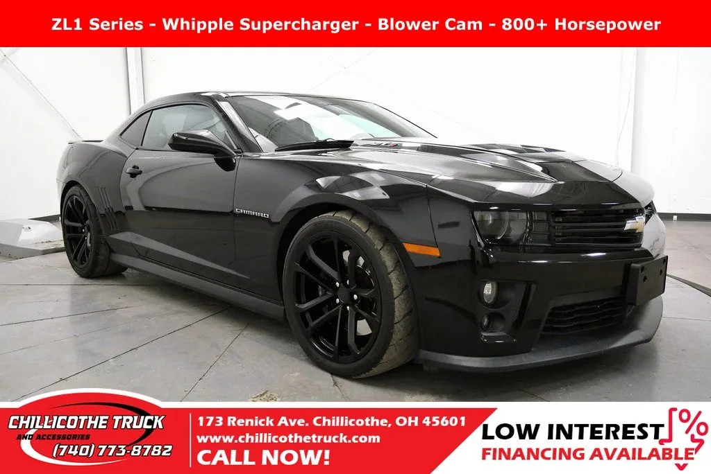 Black 2015 Chevrolet Camaro ZL1 for sale in Chillicothe, OH