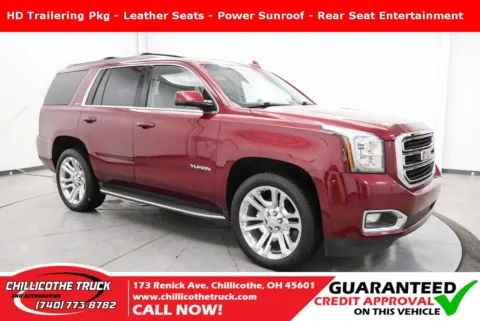 Red 2018 GMC Yukon SLT for sale in Chillicothe, OH
