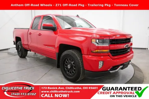 Red 2017 Chevrolet Silverado 1500 LT for sale in Chillicothe, OH