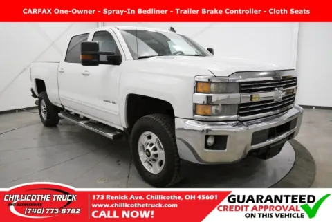 White 2016 Chevrolet Silverado 2500HD LT for sale in Chillicothe, OH