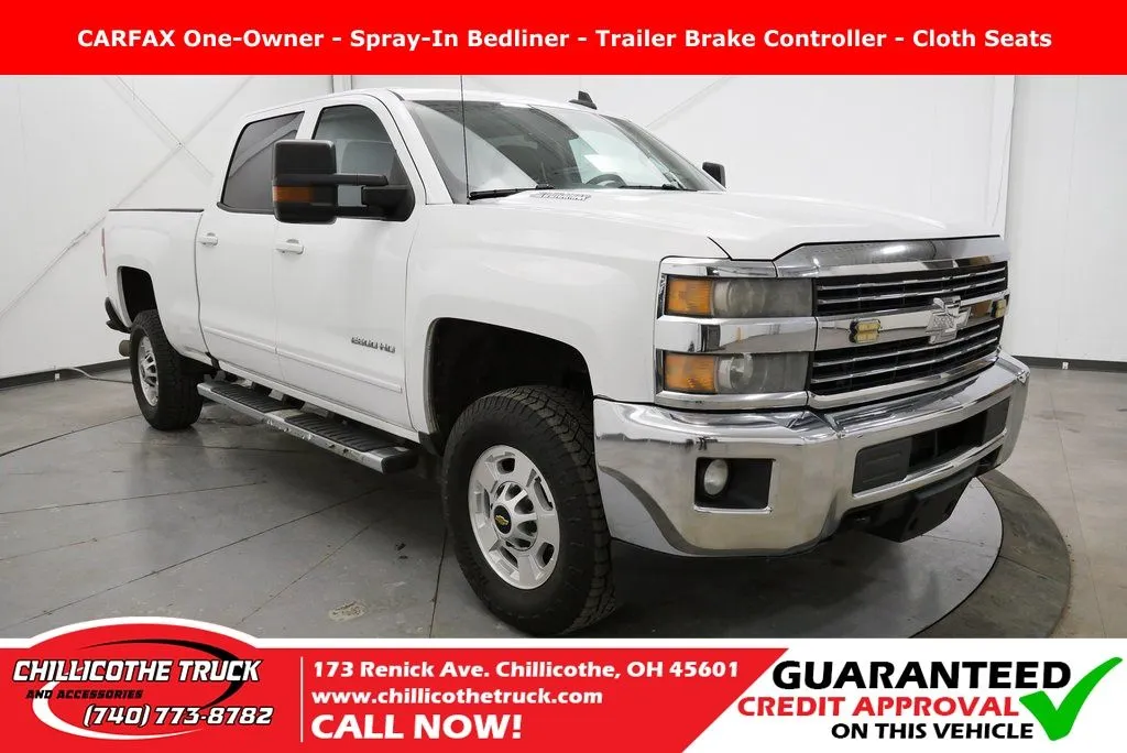 White 2016 Chevrolet Silverado 2500HD LT for sale in Chillicothe, OH
