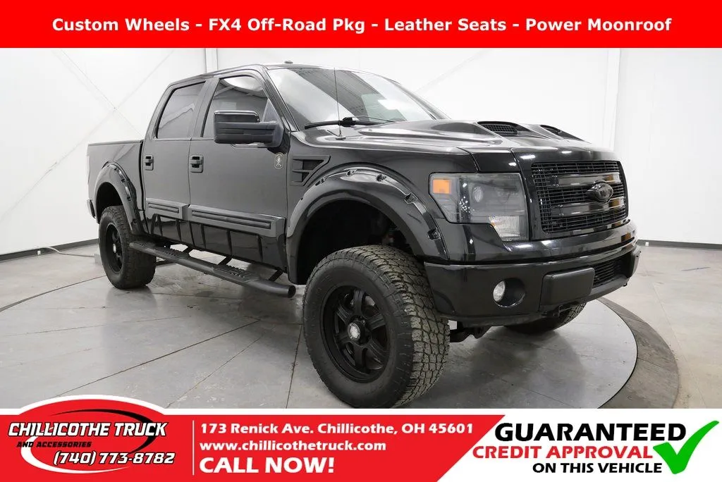 Black 2014 Ford F-150 FX4 for sale in Chillicothe, OH