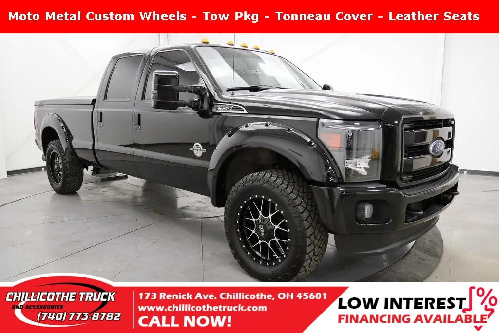 Black 2016 Ford F-350SD XLT for sale in Chillicothe, OH