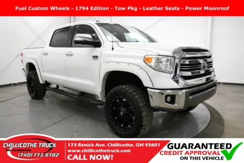 White 2016 Toyota Tundra 1794 for sale in Chillicothe, OH