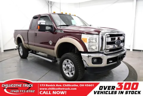 Red 2013 Ford F-250SD Lariat for sale in Chillicothe, OH