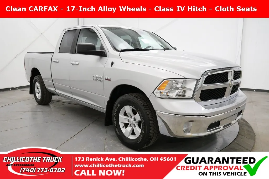 Silver 2017 Ram 1500 SLT for sale in Chillicothe, OH