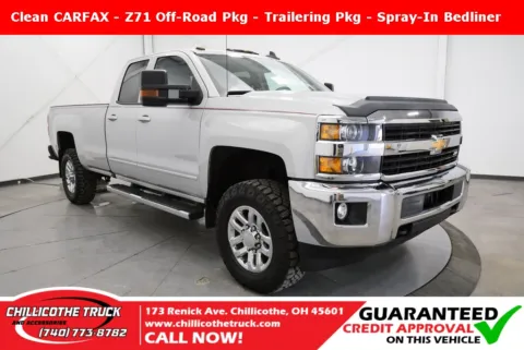 Silver 2016 Chevrolet Silverado 3500HD LT for sale in Chillicothe, OH