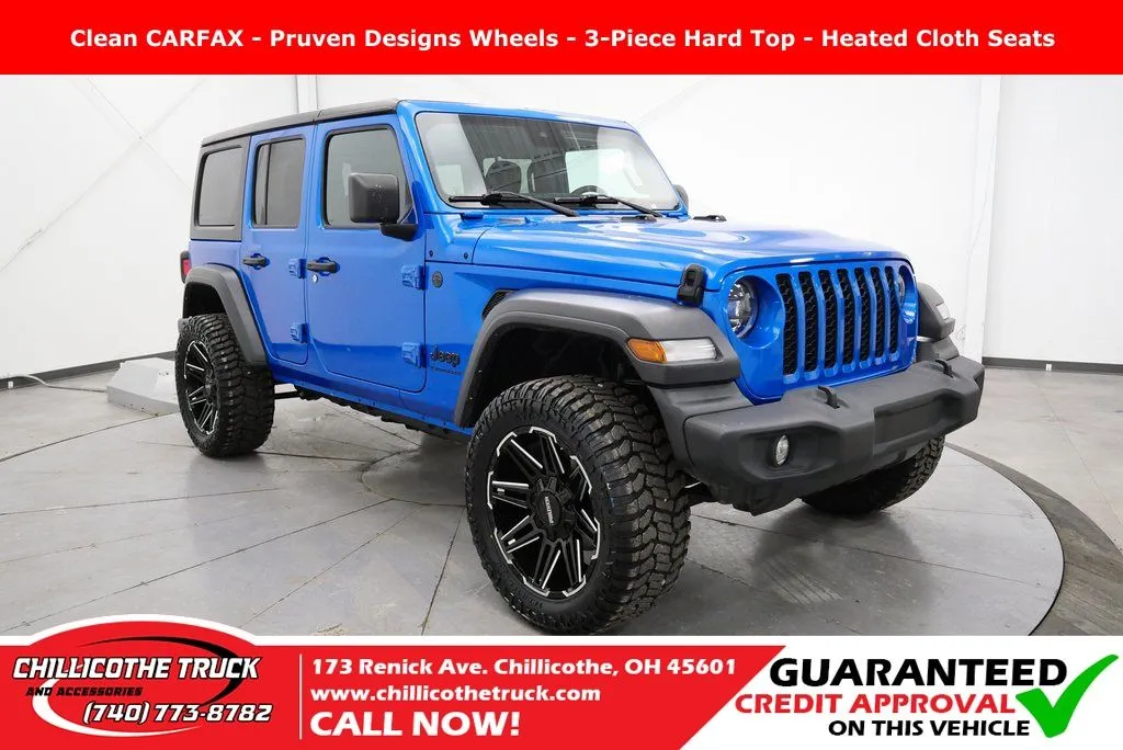 Blue 2024 Jeep Wrangler Sport S for sale in Chillicothe, OH