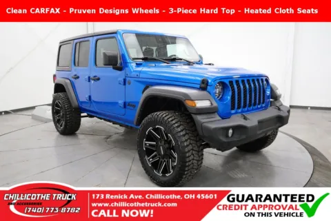 Blue 2024 Jeep Wrangler Sport S for sale in Chillicothe, OH
