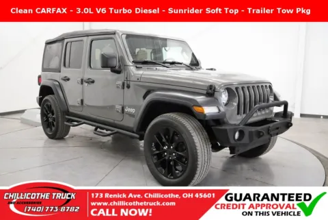 Gray 2020 Jeep Wrangler Unlimited Sport for sale in Chillicothe, OH