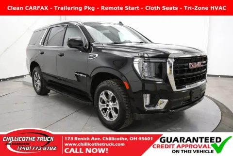 Black 2021 GMC Yukon SLE for sale in Chillicothe, OH