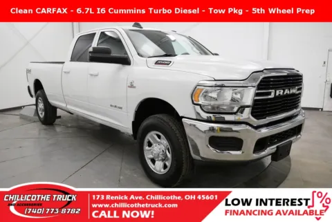 White 2021 Ram 3500 Big Horn for sale in Chillicothe, OH