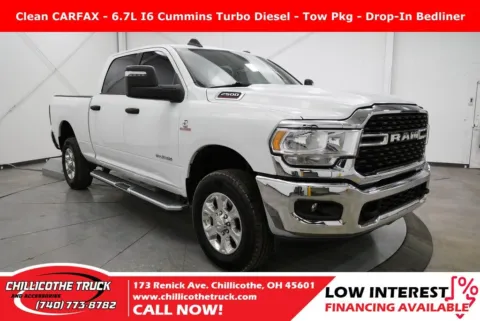 White 2024 Ram 2500 Big Horn for sale in Chillicothe, OH