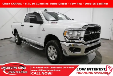 White 2024 Ram 2500 Big Horn for sale in Chillicothe, OH