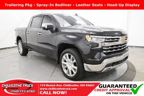 Gray 2022 Chevrolet Silverado 1500 LTZ for sale in Chillicothe, OH