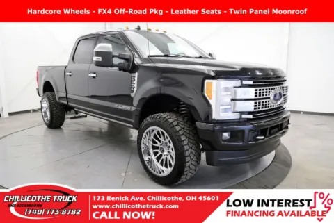 Black 2019 Ford F-350SD Platinum for sale in Chillicothe, OH
