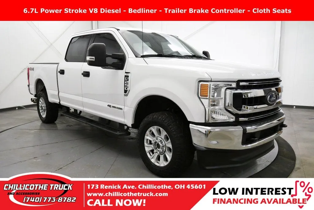 White 2020 Ford F-250SD XLT for sale in Chillicothe, OH
