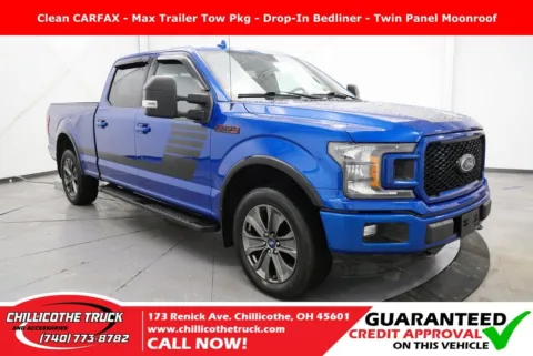 Blue 2018 Ford F-150 XLT for sale in Chillicothe, OH