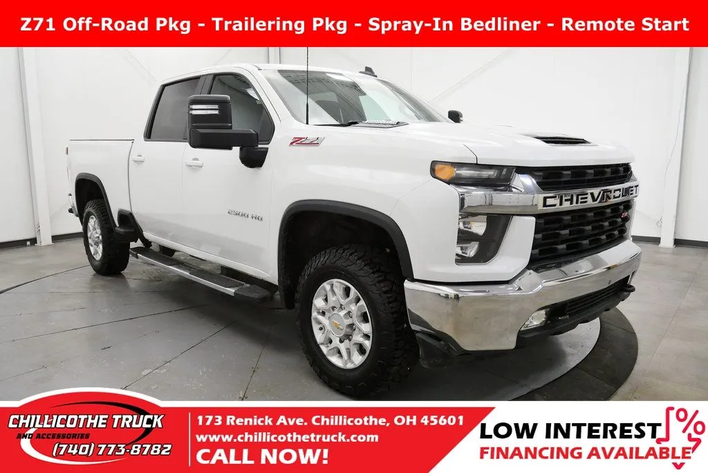 White 2023 Chevrolet Silverado 2500HD LT for sale in Chillicothe, OH