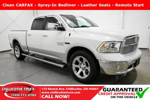 White 2015 Ram 1500 Laramie for sale in Chillicothe, OH