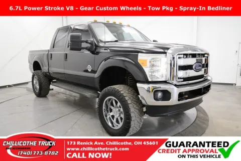 Black 2013 Ford F-250SD XLT for sale in Chillicothe, OH