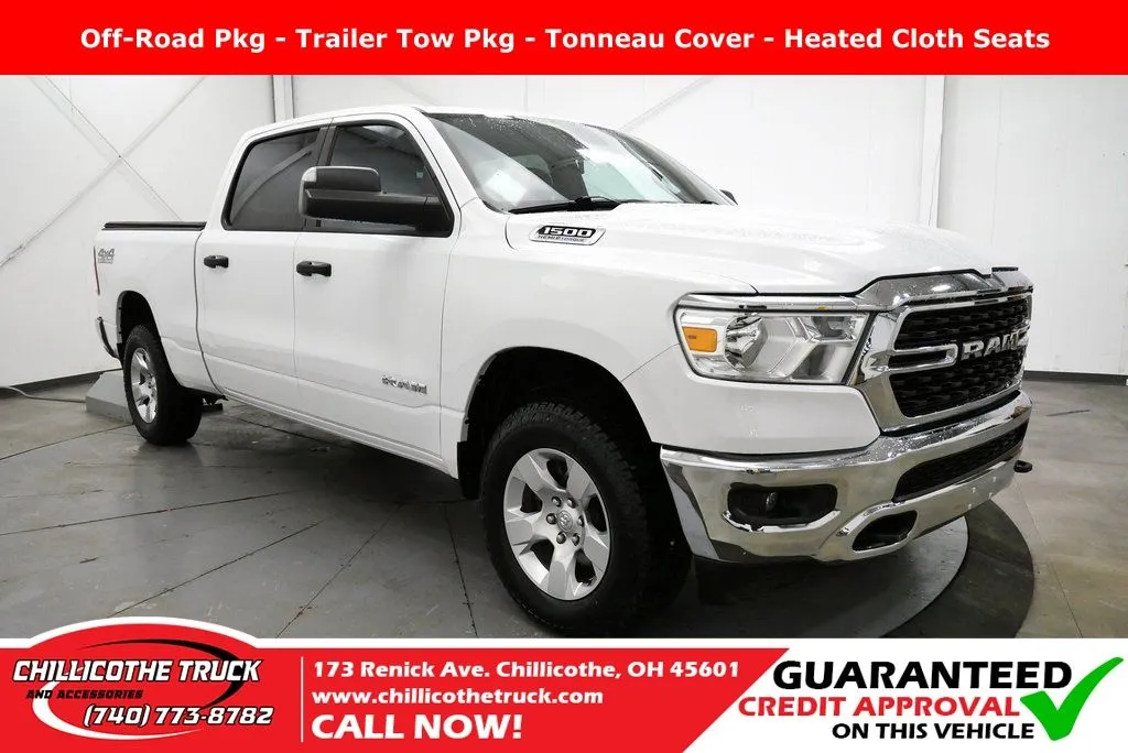 White 2024 Ram 1500 Big Horn/Lone Star for sale in Chillicothe, OH