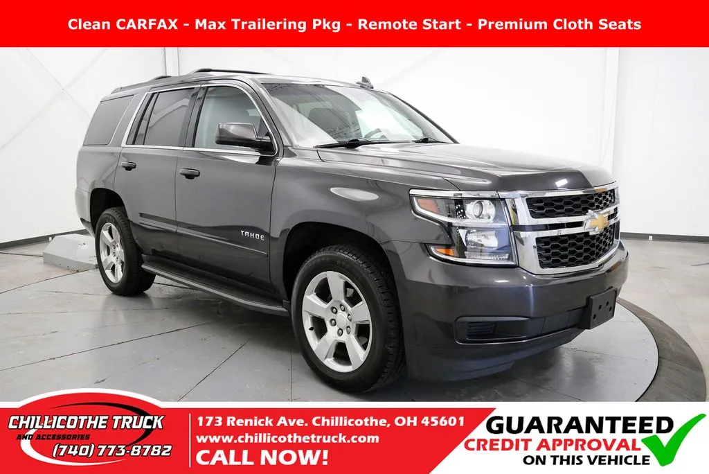 Gray 2017 Chevrolet Tahoe LS for sale in Chillicothe, OH