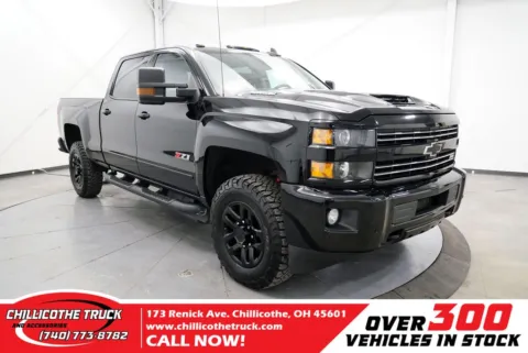 Black 2019 Chevrolet Silverado 2500HD LTZ for sale in Chillicothe, OH