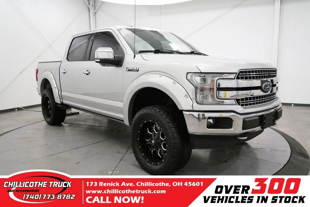 Silver 2018 Ford F-150 Lariat for sale in Chillicothe, OH