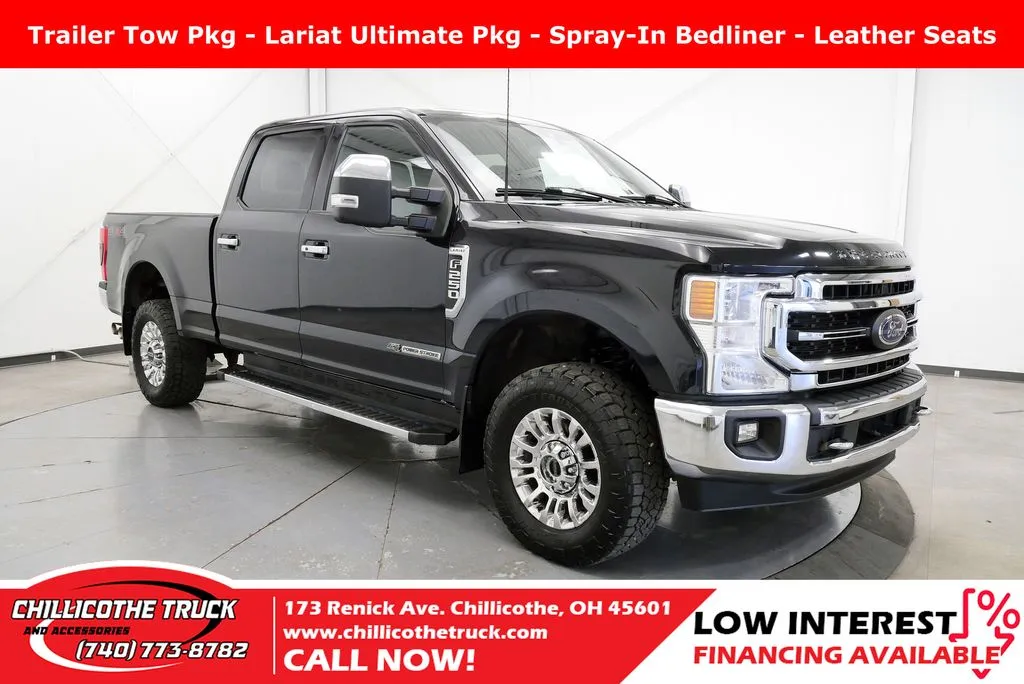 Black 2022 Ford F-250SD Lariat for sale in Chillicothe, OH